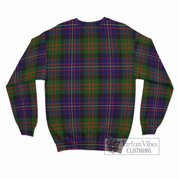 Chalmers Tartan Sweatshirt with Family Crest DNA In Me Style