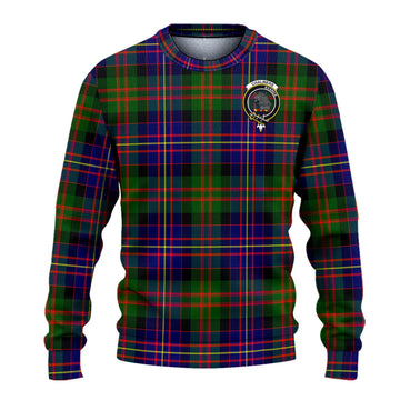 Chalmers Tartan Ugly Sweater with Family Crest - Tartan Vibes Clothing