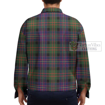 Chalmers Tartan Unisex Lapel Cotton Jacket