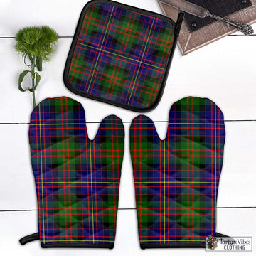 Chalmers Tartan Combo Oven Mitt & Pot-Holder Black - Tartan Vibes Clothing