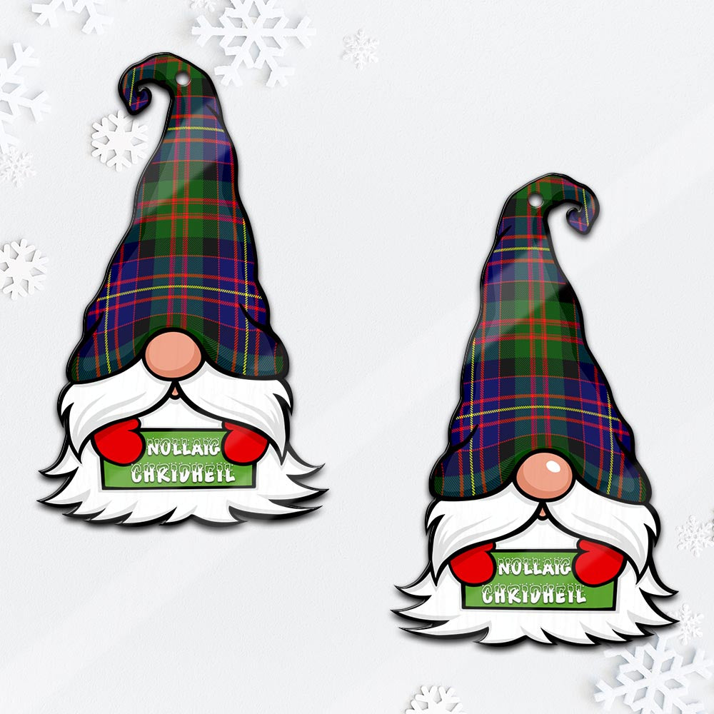 Chalmers Gnome Christmas Ornament with His Tartan Christmas Hat - Tartan Vibes Clothing