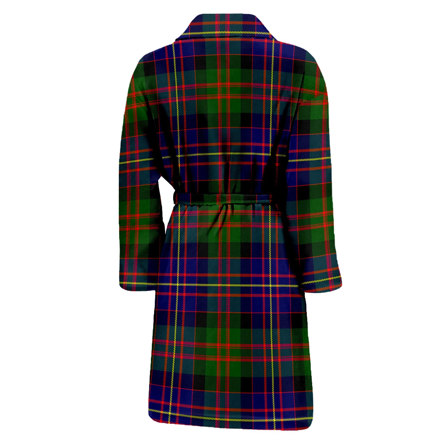 Chalmers Tartan Bathrobe with Family Crest - Tartan Vibes Clothing