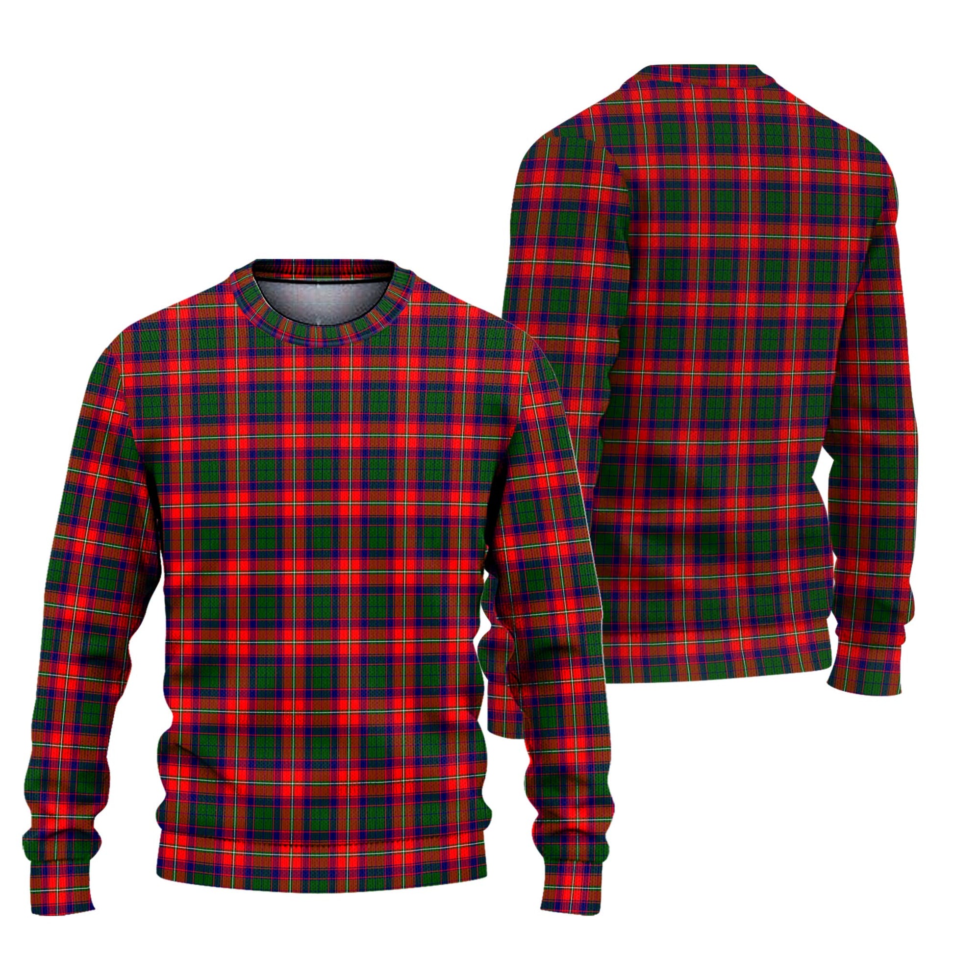 Charteris Tartan Knitted Sweater Unisex - Tartanvibesclothing