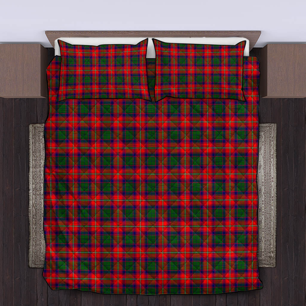 Charteris Tartan Quilt Bed Set - Tartanvibesclothing