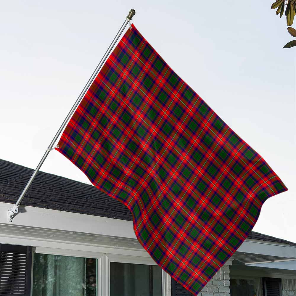 Tartan Vibes Clothing Charteris Tartan House Flag