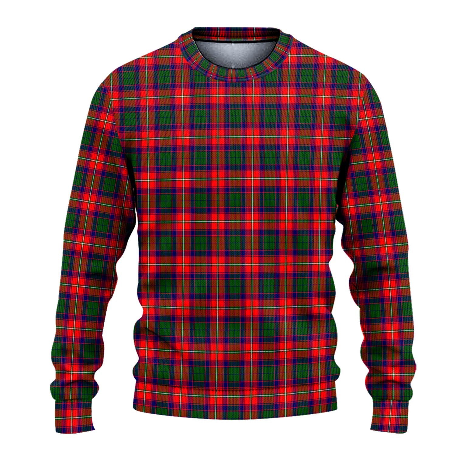 Charteris Tartan Knitted Sweater - Tartanvibesclothing