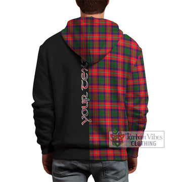 Charteris Tartan Hoodie with Family Crest and Half Of Me Style