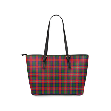 Charteris Tartan Leather Tote Bag