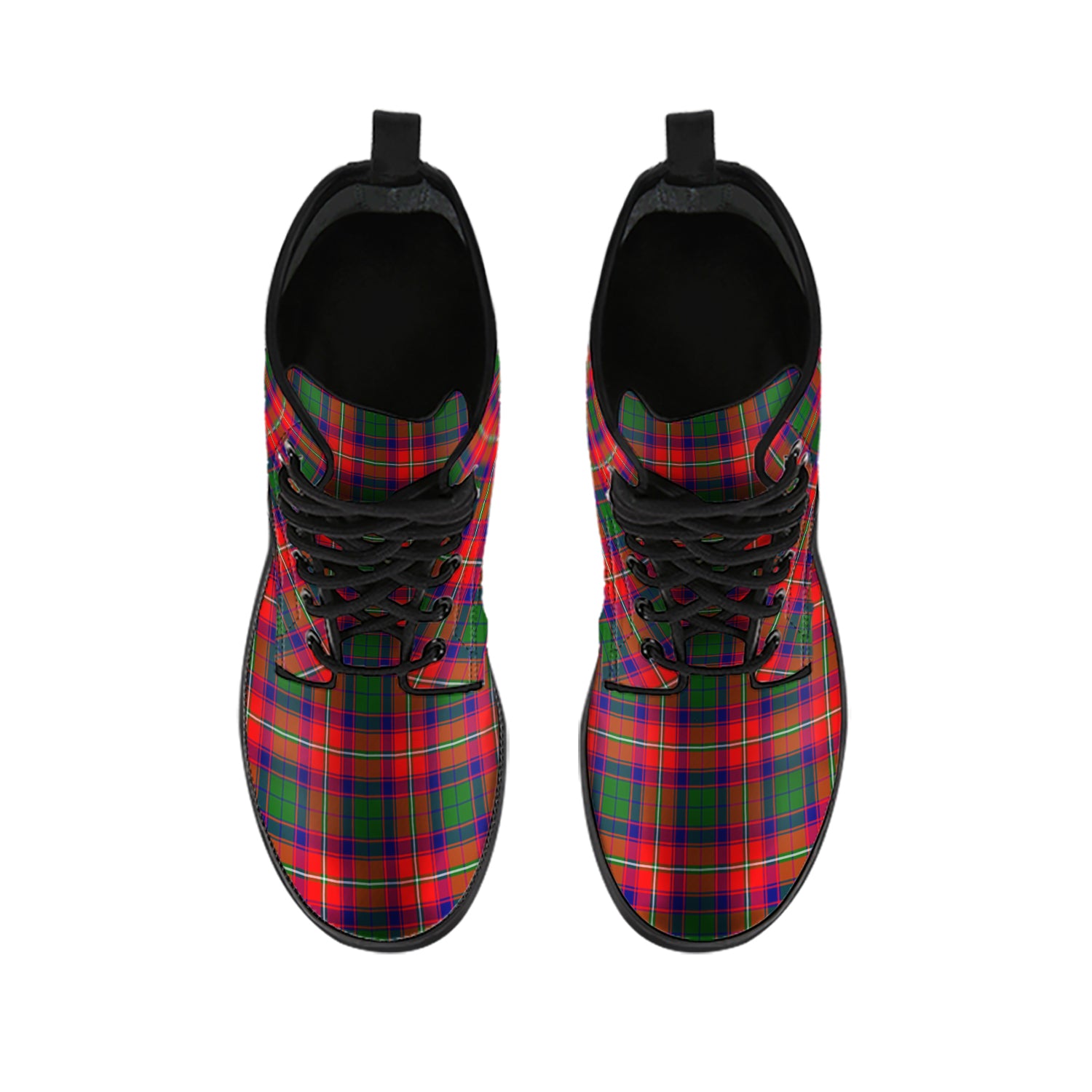 charteris-tartan-leather-boots