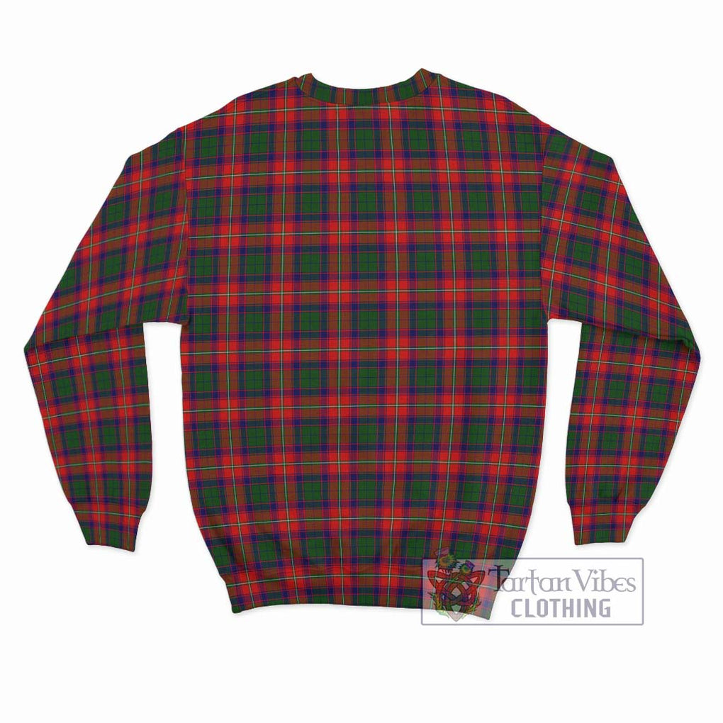 Charteris Tartan Sweatshirt with Family Crest DNA In Me Style - Tartanvibesclothing Shop