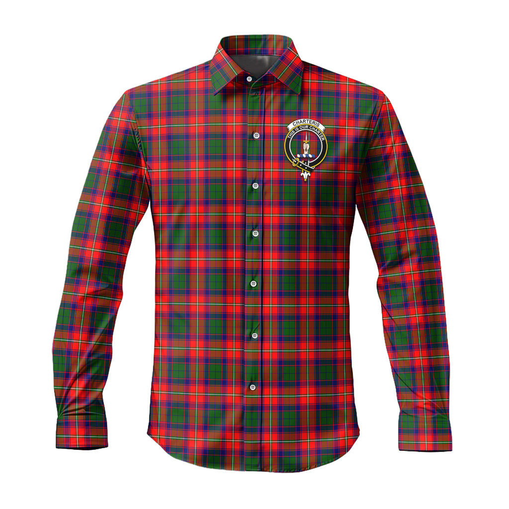 charteris-tartan-long-sleeve-button-up-shirt-with-family-crest