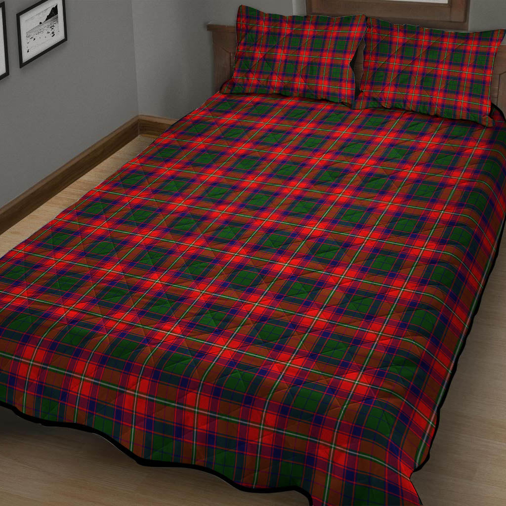 Charteris Tartan Quilt Bed Set - Tartanvibesclothing