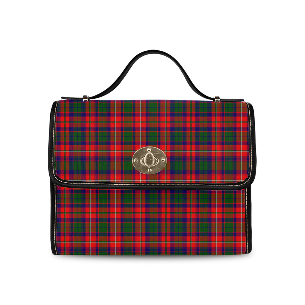 charteris-tartan-leather-strap-waterproof-canvas-bag