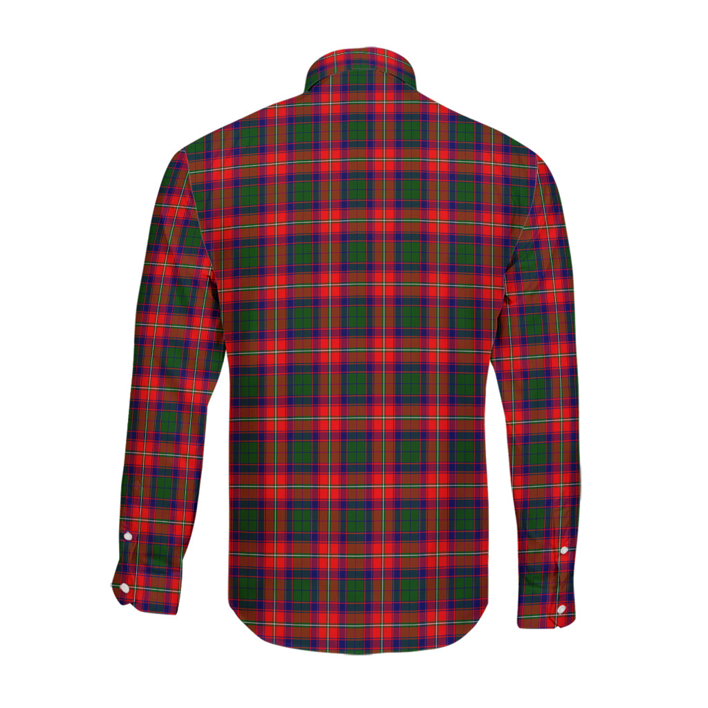 charteris-tartan-long-sleeve-button-up-shirt-with-family-crest