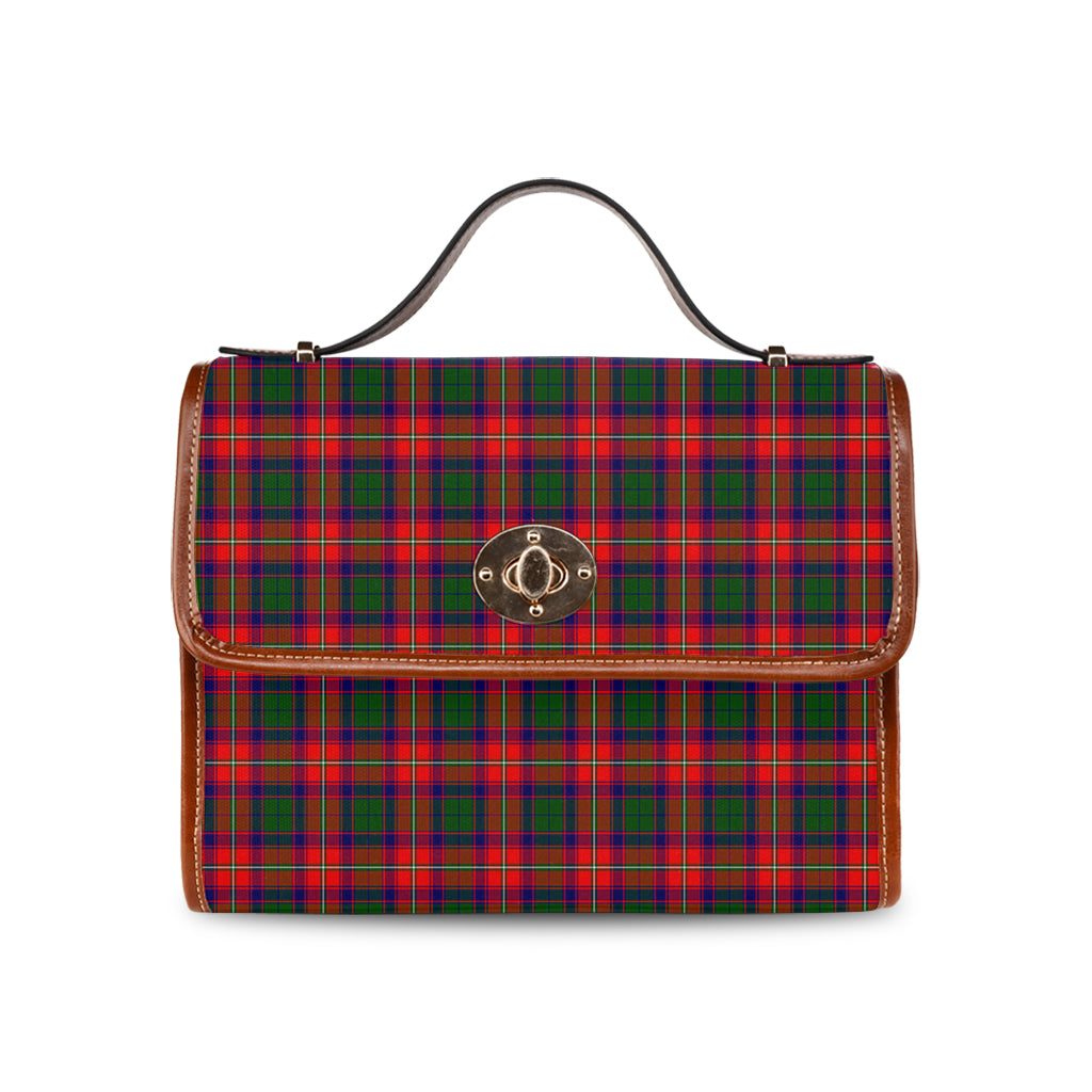 charteris-tartan-leather-strap-waterproof-canvas-bag