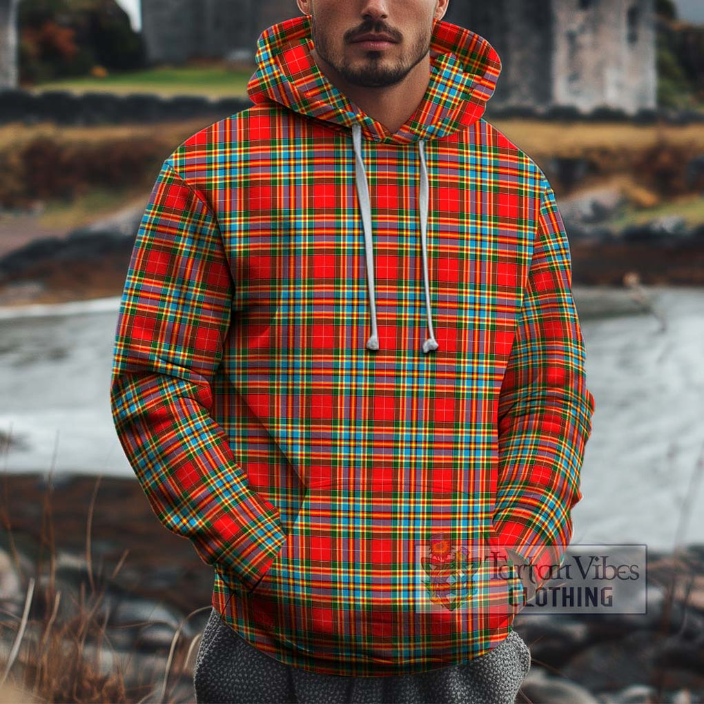 Chattan Tartan Cotton Hoodie Pullover Hoodie XS - Tartan Vibes Clothing