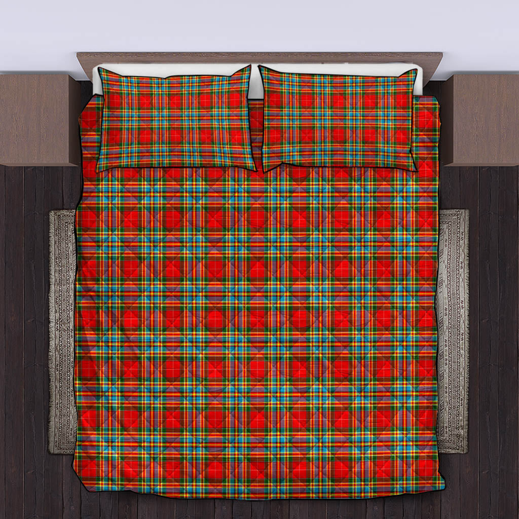 Chattan Tartan Quilt Bed Set - Tartanvibesclothing