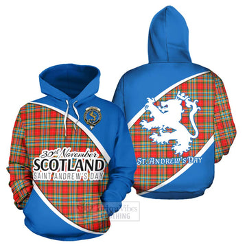 Chattan Family Crest Tartan Hoodie Celebrate Saint Andrew's Day in Style