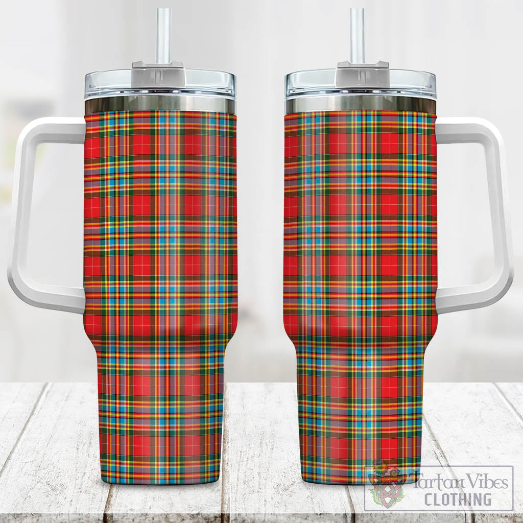 Tartan Vibes Clothing Chattan Tartan Tumbler with Handle