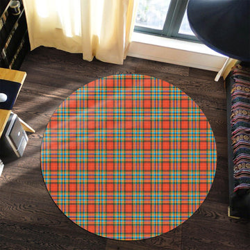 Chattan Tartan Round Rug