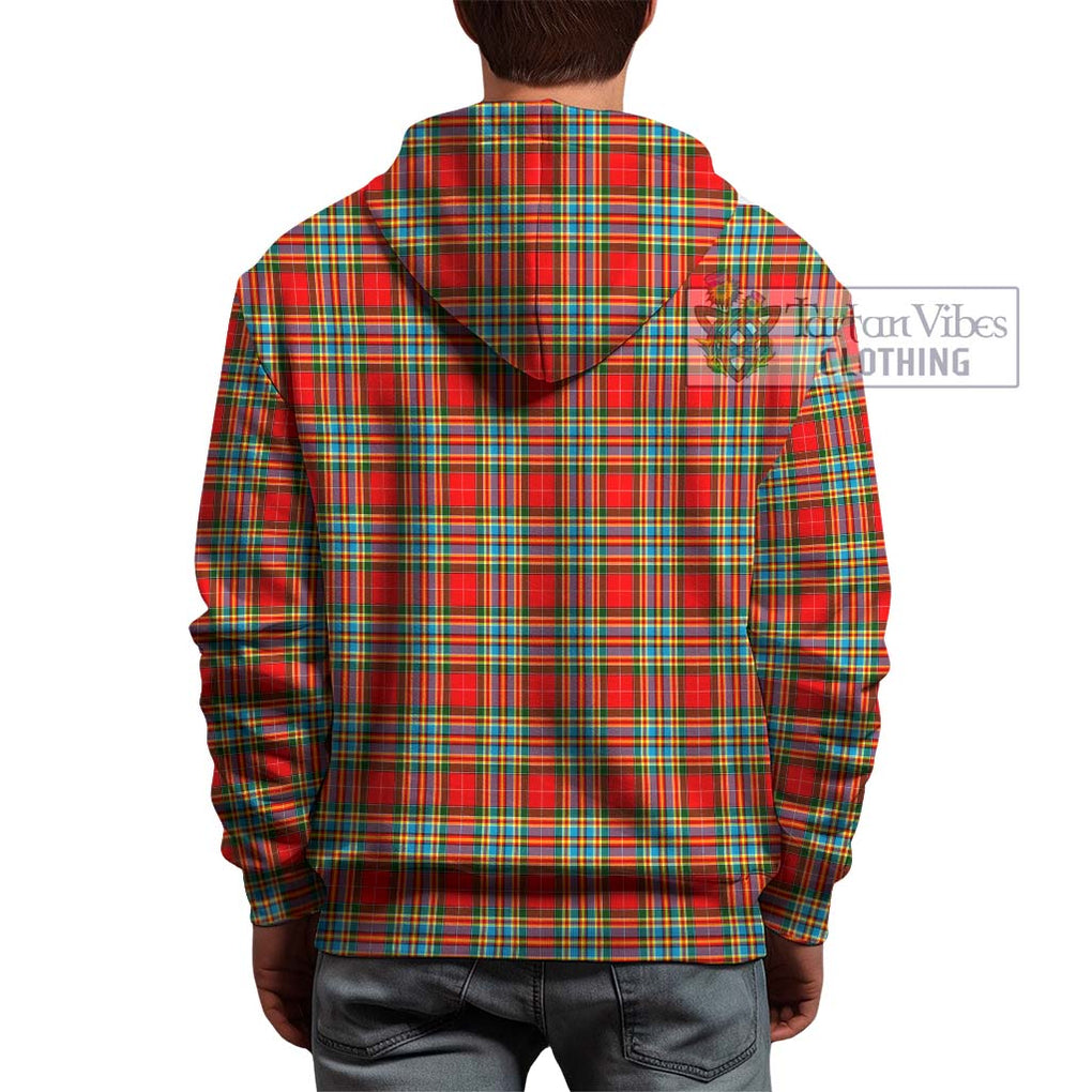 Chattan Tartan Hoodie with Family Crest DNA In Me Style - Tartanvibesclothing Shop