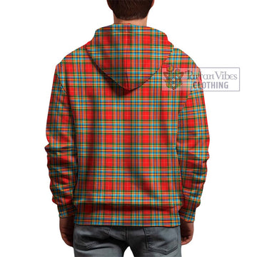 Chattan Tartan Hoodie with Family Crest DNA In Me Style