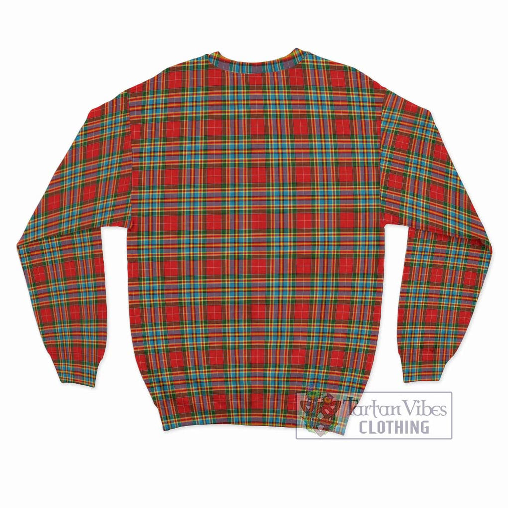 Chattan Tartan Sweatshirt with Family Crest DNA In Me Style - Tartanvibesclothing Shop