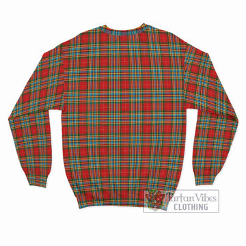 Chattan Tartan Sweatshirt with Family Crest DNA In Me Style