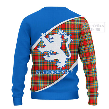 Chattan Family Crest Tartan Ugly Sweater Celebrate Saint Andrew's Day in Style