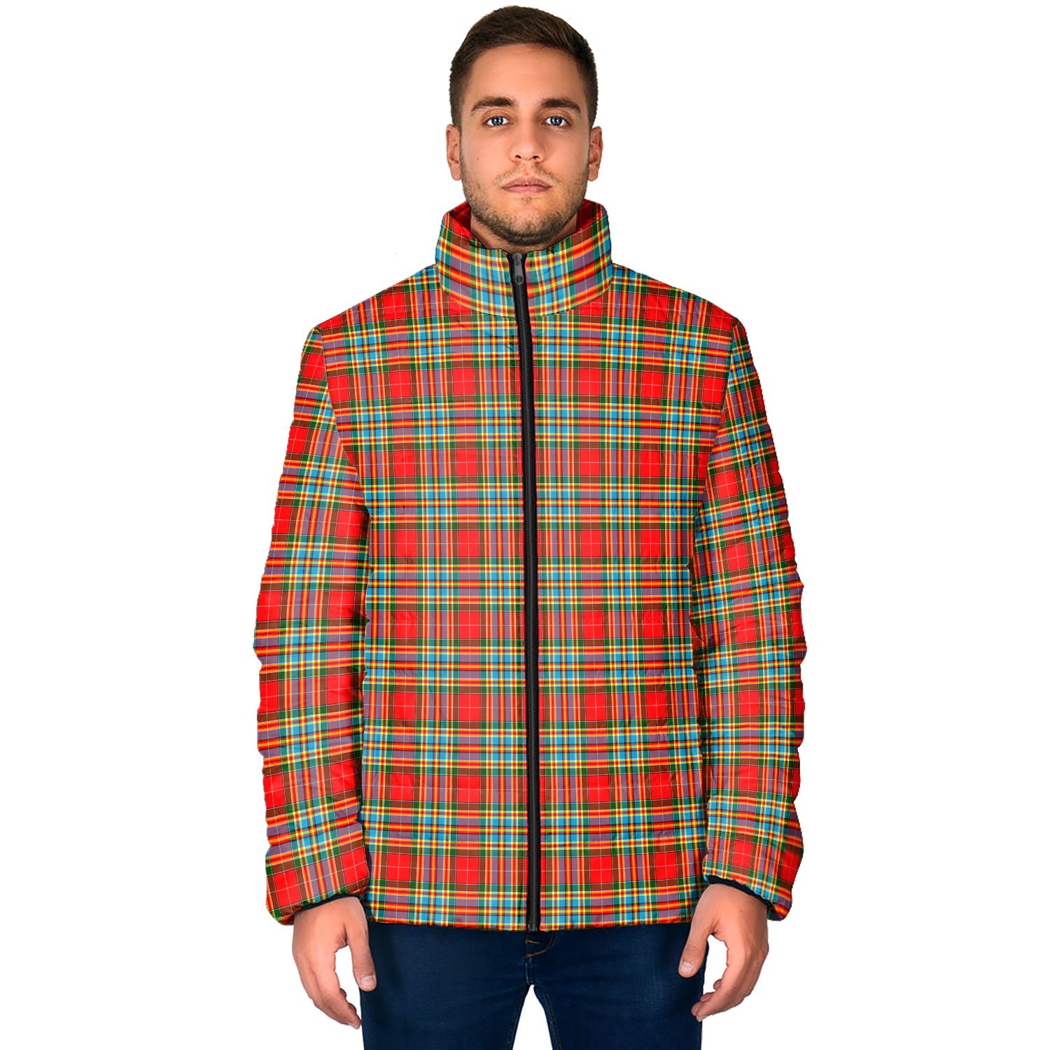 Chattan Tartan Padded Jacket - Tartan Vibes Clothing