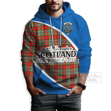 Chattan Family Crest Tartan Hoodie Celebrate Saint Andrew's Day in Style