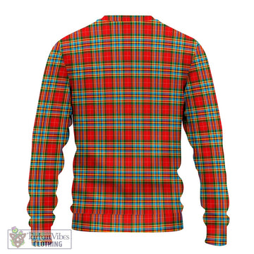 Chattan Tartan Ugly Sweater with Family Crest DNA In Me Style