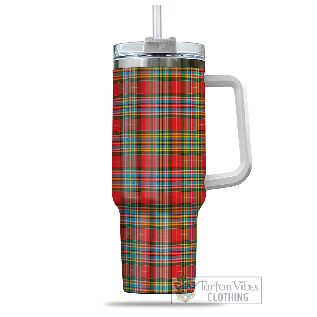 Tartan Vibes Clothing Chattan Tartan Tumbler with Handle