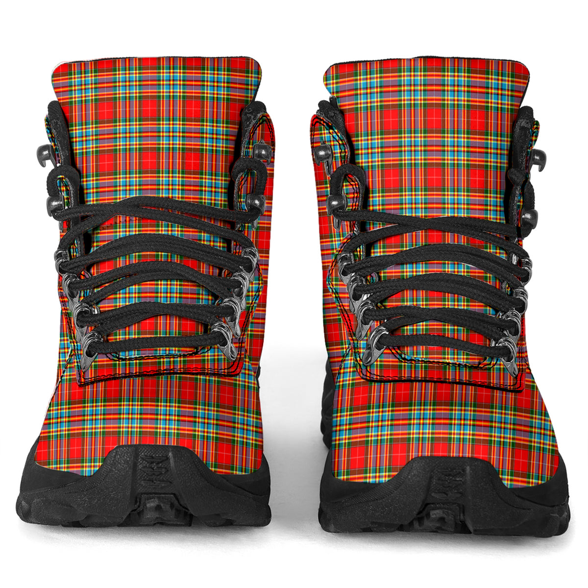 Chattan Tartan Alpine Boots - Tartanvibesclothing