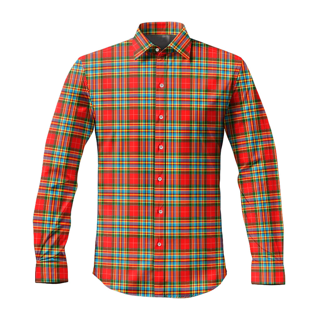 chattan-tartan-long-sleeve-button-up-shirt