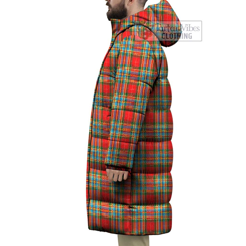 Tartan Vibes Clothing Chattan Tartan Long Down Jacket