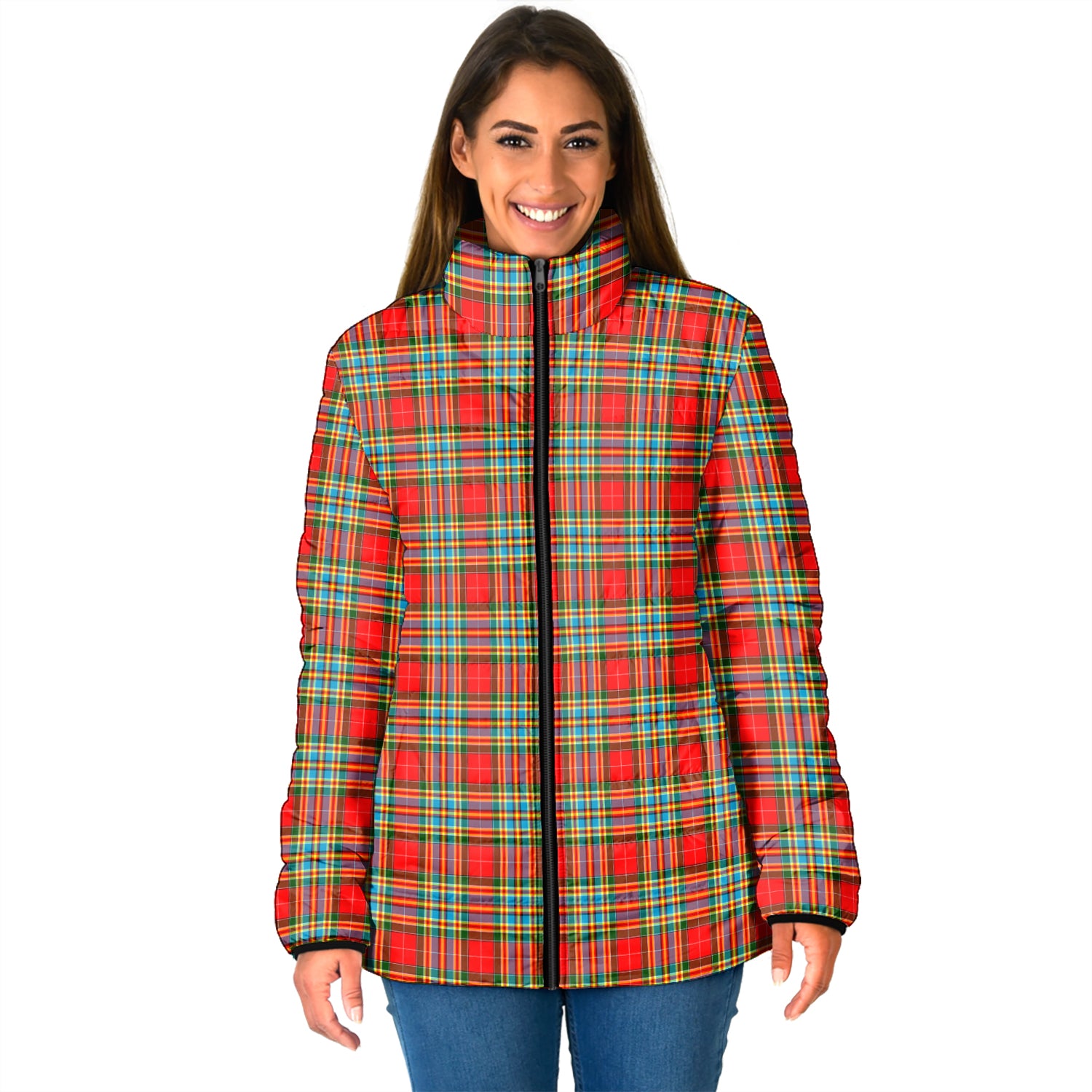 Chattan Tartan Padded Jacket - Tartan Vibes Clothing