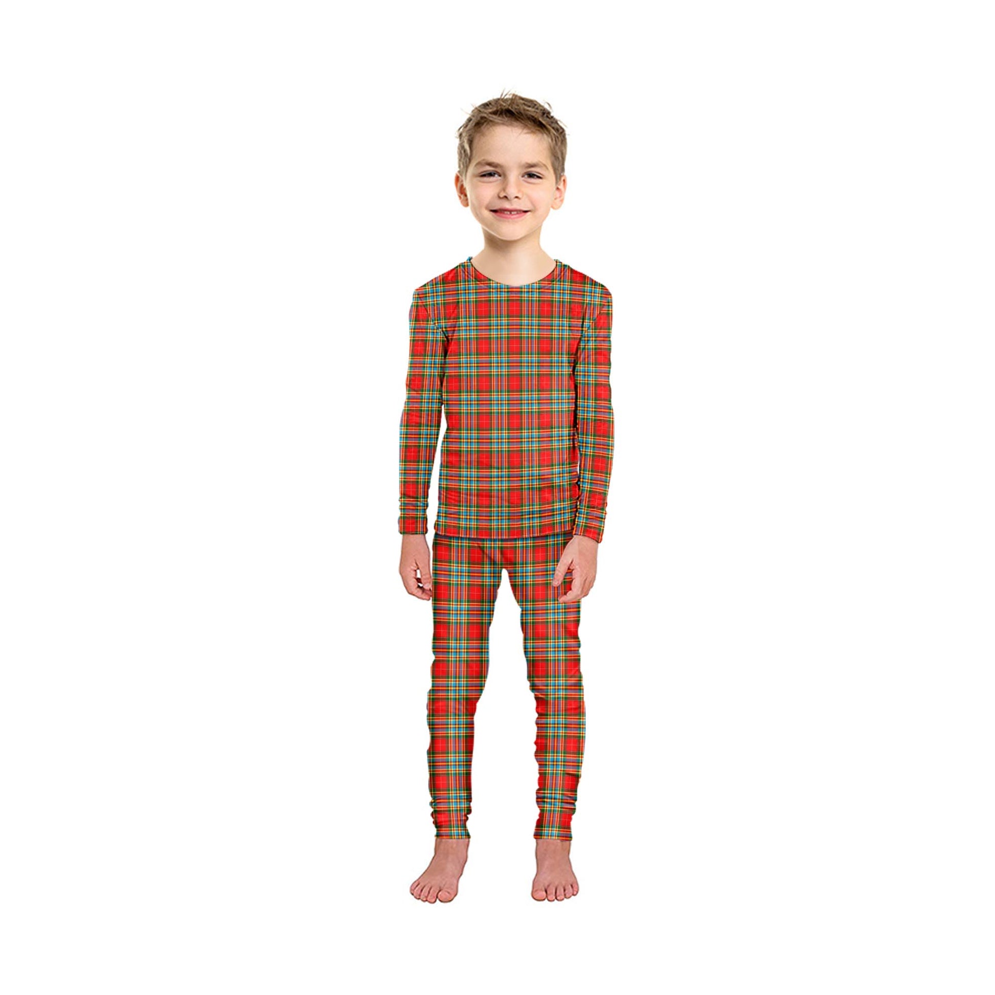 Chattan Tartan Pajamas Family Set - Tartanvibesclothing