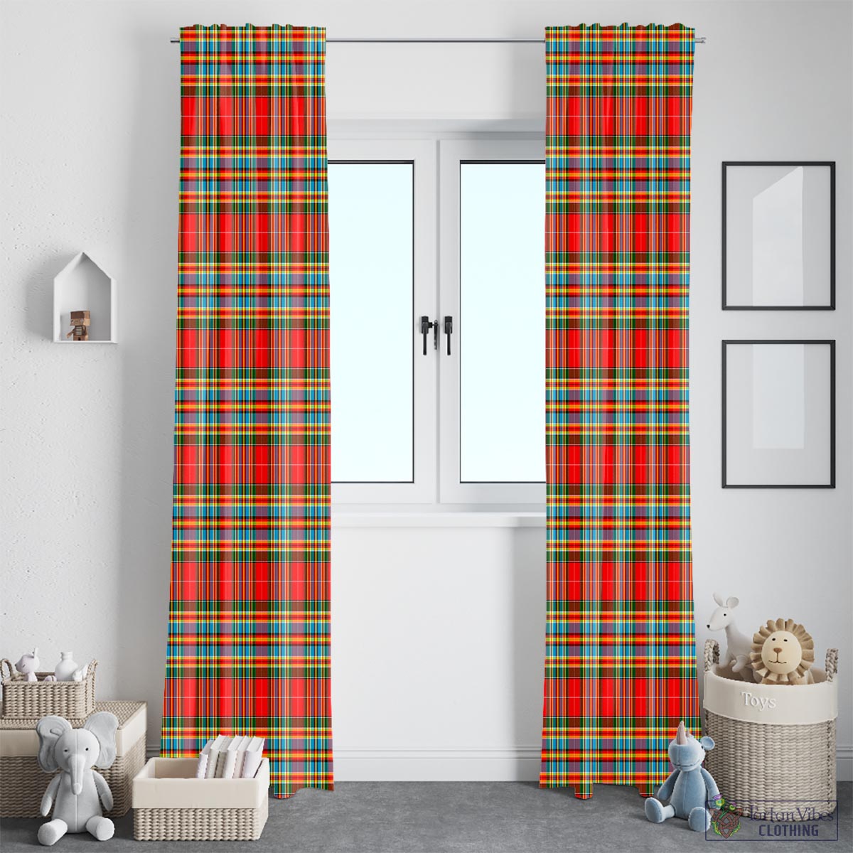 Chattan Tartan Window Curtain