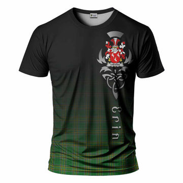 Chevers Irish Clan T-Shirt with Coat of Arms Erin Go Bragh Celtic Inspired Kid's Shirt - Tartan Vibes Clothing