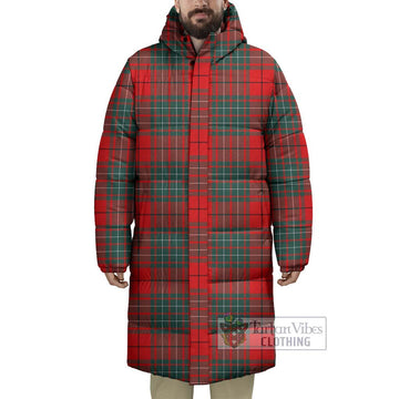 Cheyne Tartan Long Down Jacket