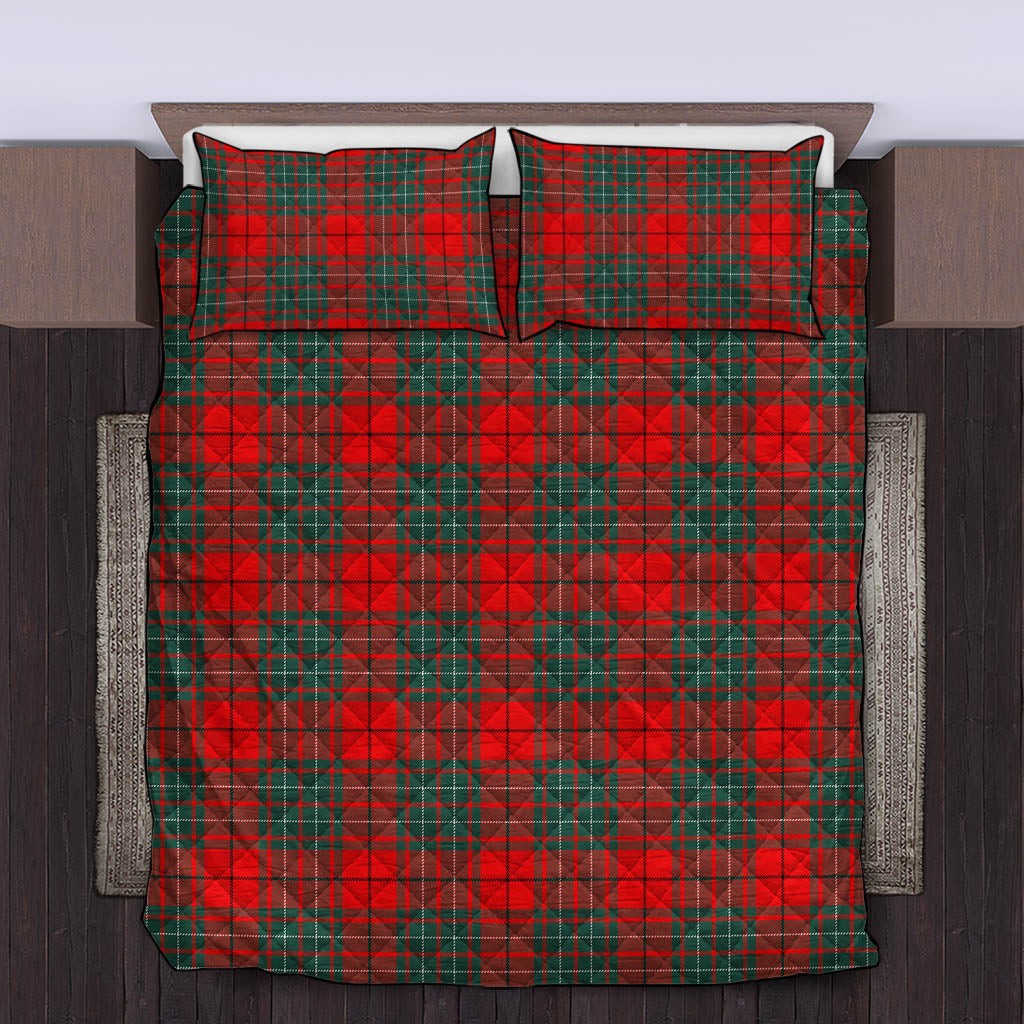 Cheyne Tartan Quilt Bed Set King - Tartan Vibes Clothing