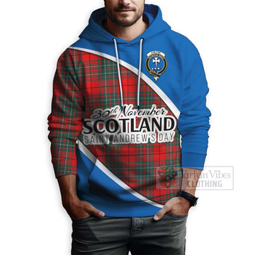 Cheyne Family Crest Tartan Hoodie Celebrate Saint Andrew's Day in Style