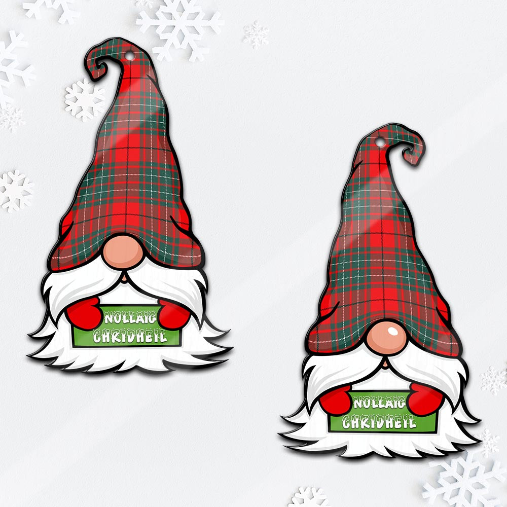 Cheyne Gnome Christmas Ornament with His Tartan Christmas Hat - Tartan Vibes Clothing