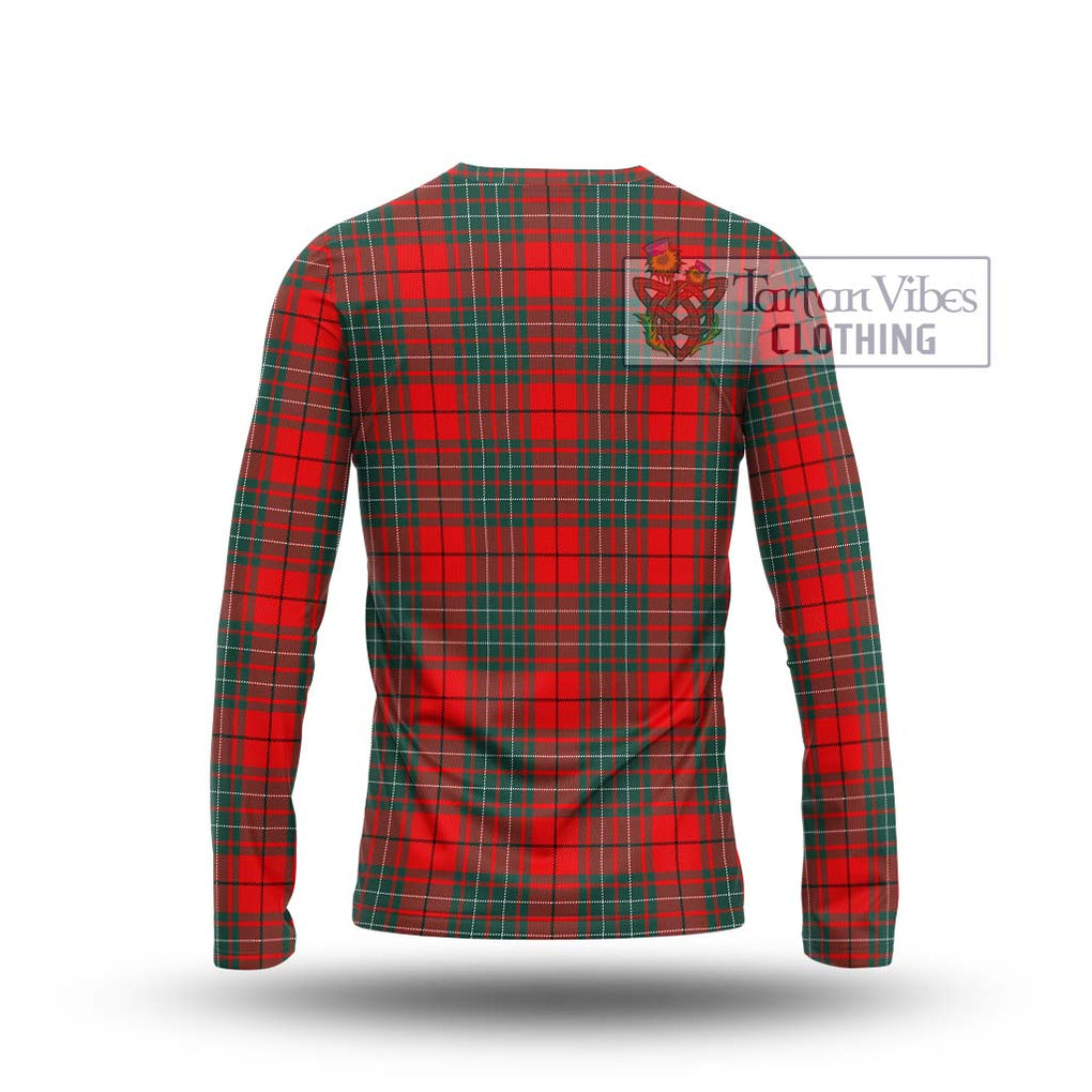 Cheyne Tartan Long Sleeve T-Shirt with Family Crest DNA In Me Style - Tartanvibesclothing Shop