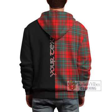 Cheyne Tartan Hoodie with Family Crest and Half Of Me Style