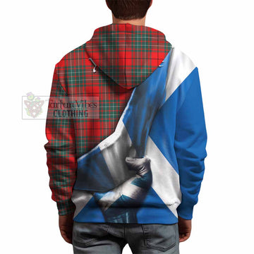 Cheyne Tartan Hoodie with Family Crest Scotland Patriotic Style