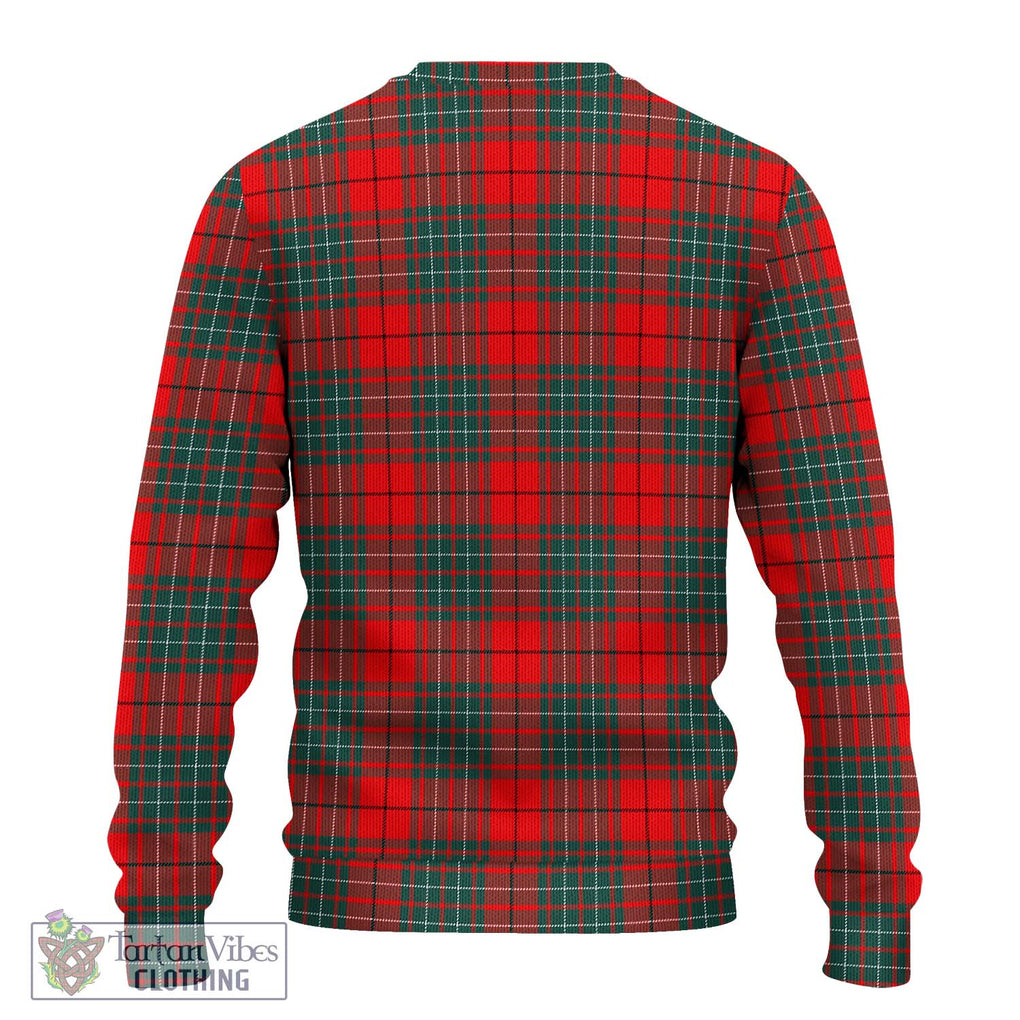 Cheyne Tartan Knitted Sweater with Family Crest DNA In Me Style - Tartanvibesclothing Shop