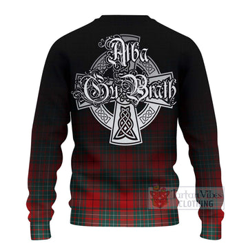 Cheyne Tartan Ugly Sweater Featuring Alba Gu Brath Family Crest Celtic Inspired