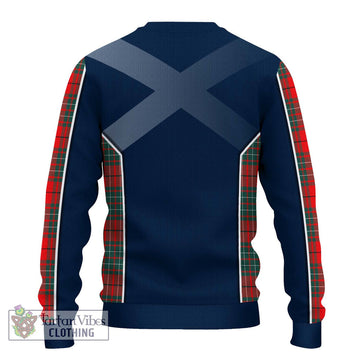 Cheyne Tartan Ugly Sweater with Family Crest and Lion Rampant Vibes Sport Style